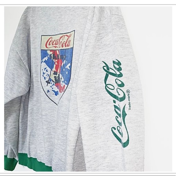 Vintage Coca Cola Winter Sports Sweatshirt - Picture 3 of 6